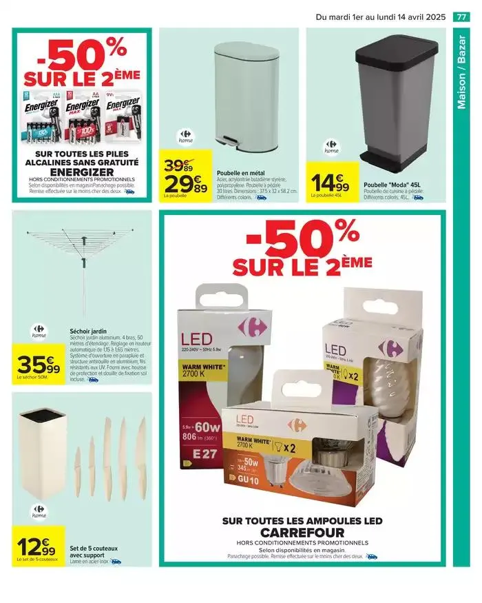 LE COIN DES ENFANTS du 1 avril au 14 avril 2025 - Catalogue page 81