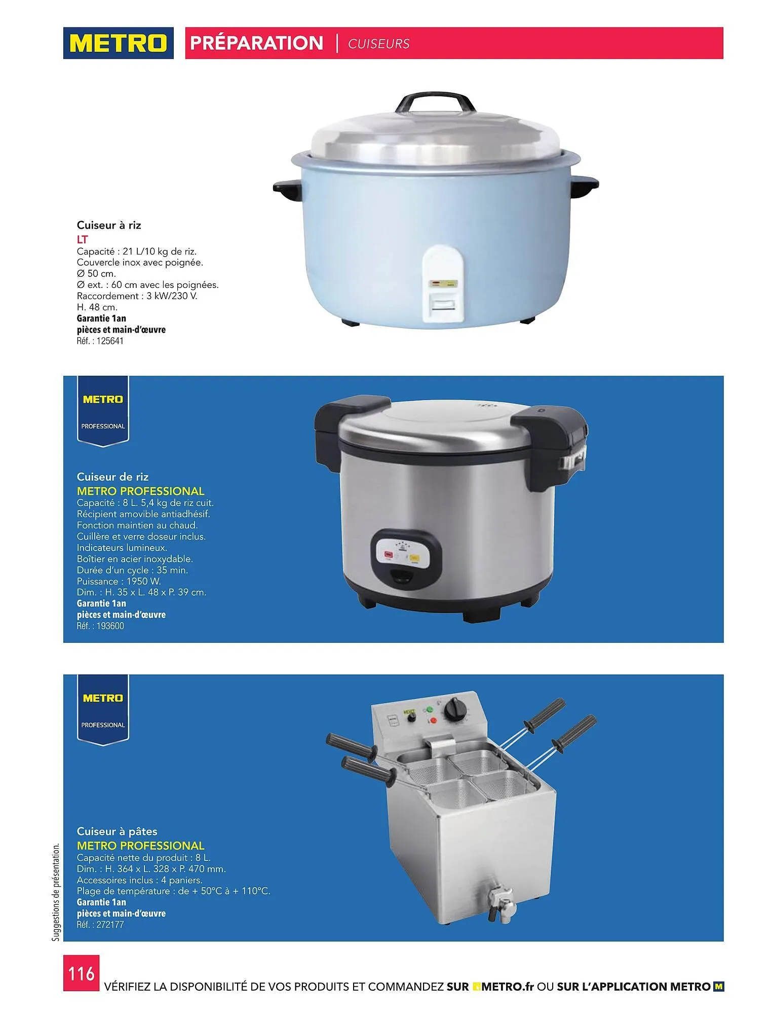 Catalogue METRO du 1 janvier au 31 décembre 2026 - Catalogue page 116
