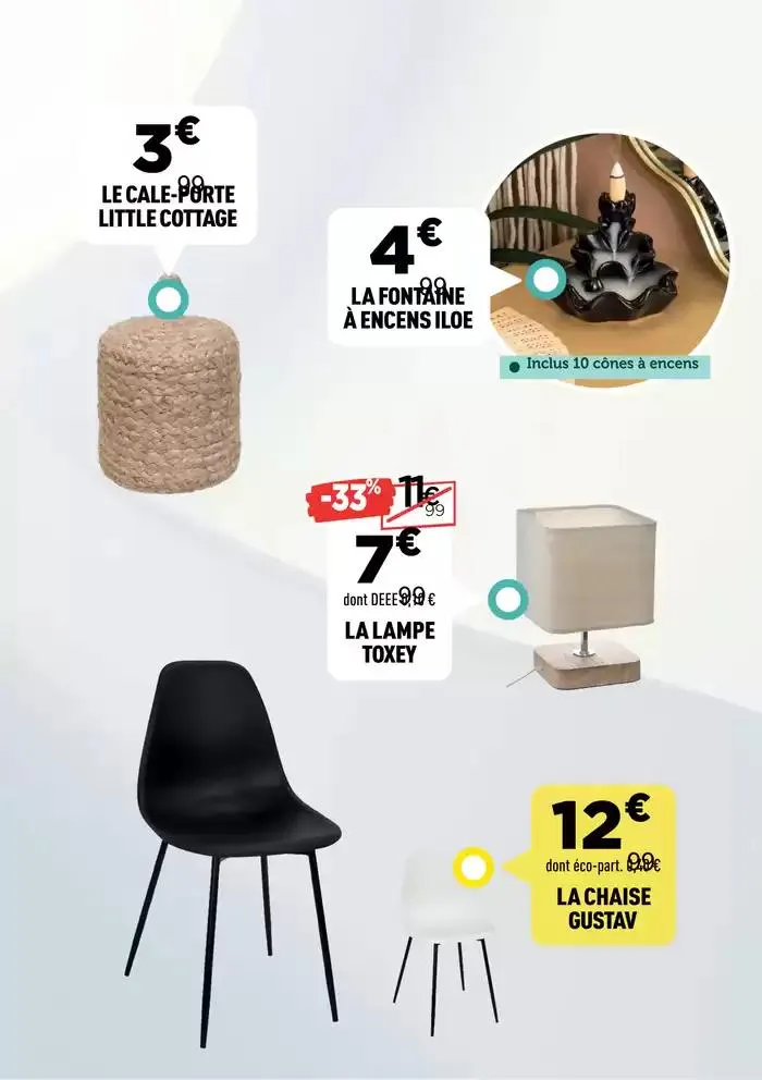 Des prix déco qui n'attendent pas ! du 3 mars au 16 mars 2025 - Catalogue page 6