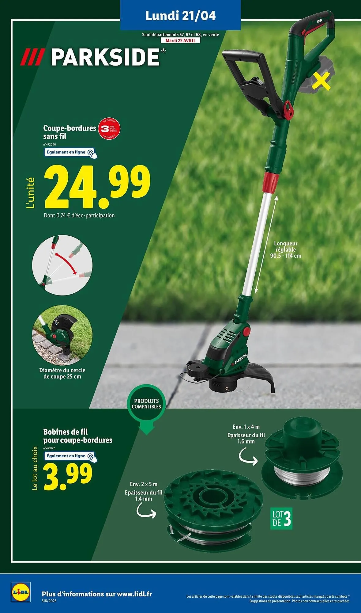 Catalogue Lidl du 17 avril au 21 avril 2025 - Catalogue page 28