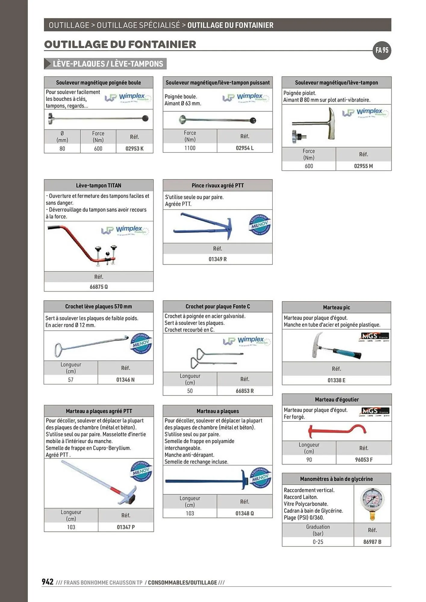 Catalogue Chausson Matériaux du 24 septembre au 31 décembre 2025 - Catalogue page 942