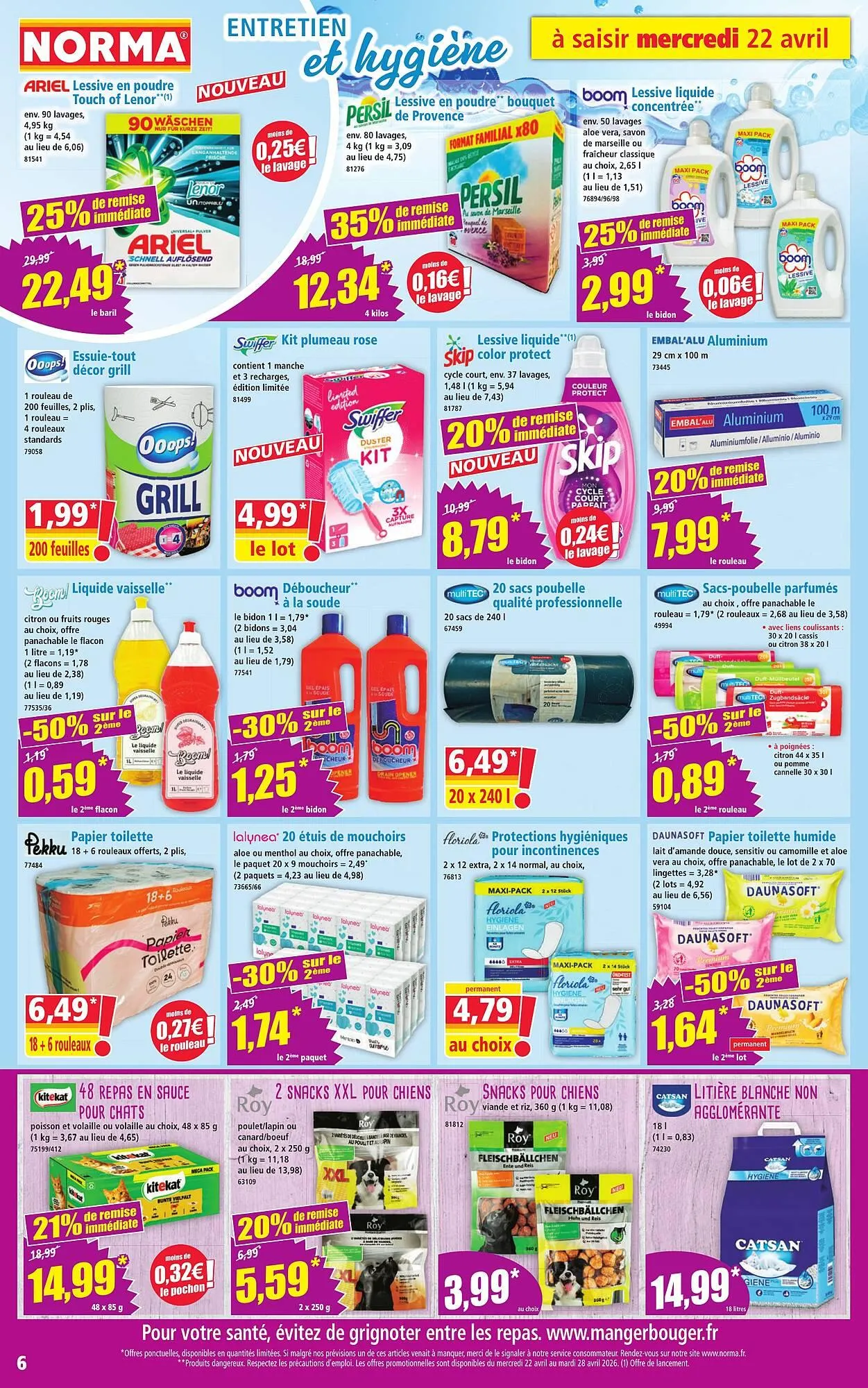 Catalogue Norma du 22 avril au 28 avril 2026 - Catalogue page 6