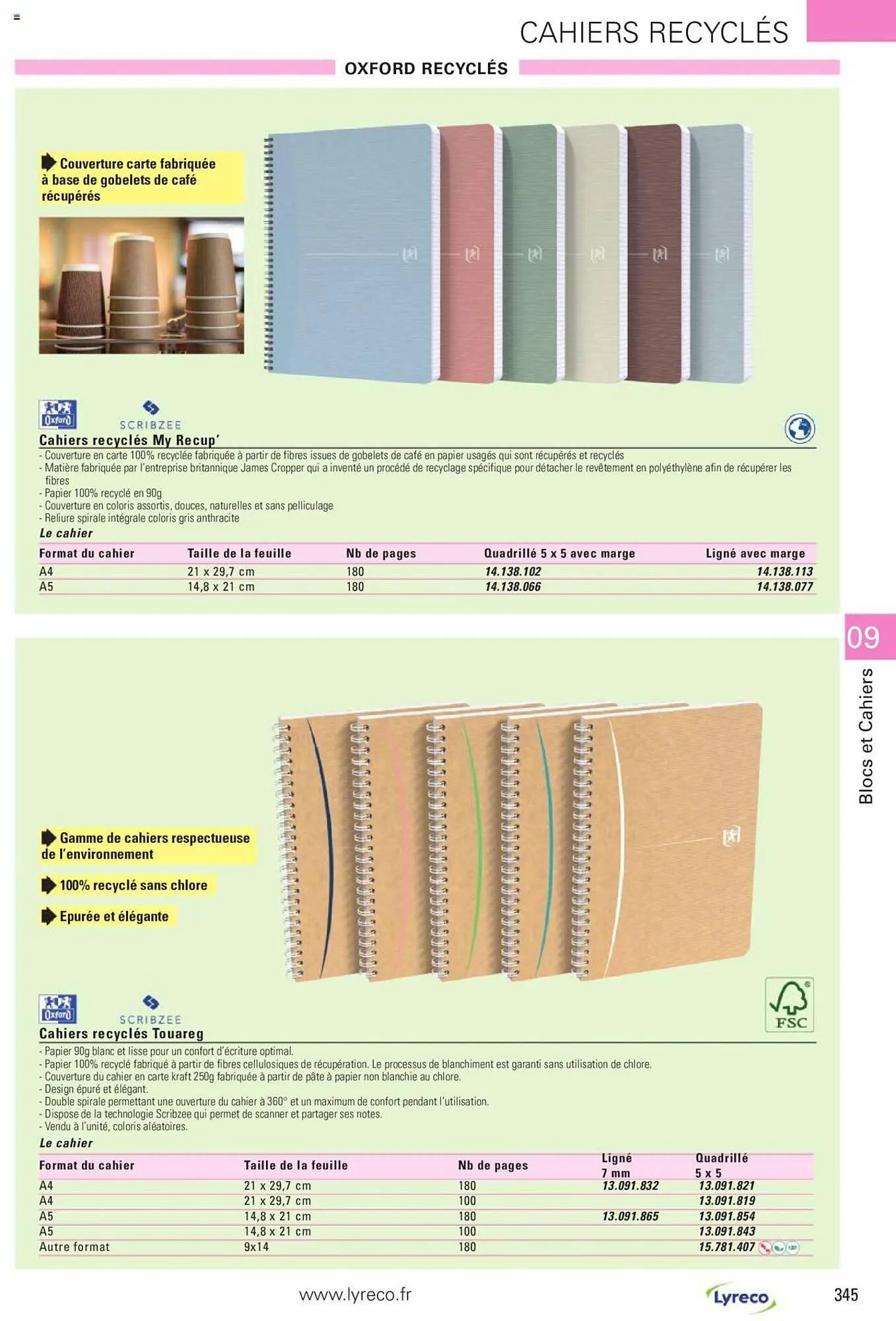 Catalogue Lyreco du 15 mai au 31 décembre 2023 - Catalogue page 345
