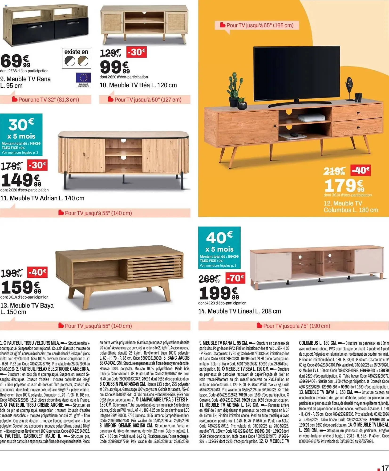 Catalogue BUT du 28 avril au 25 mai 2026 - Catalogue page 17
