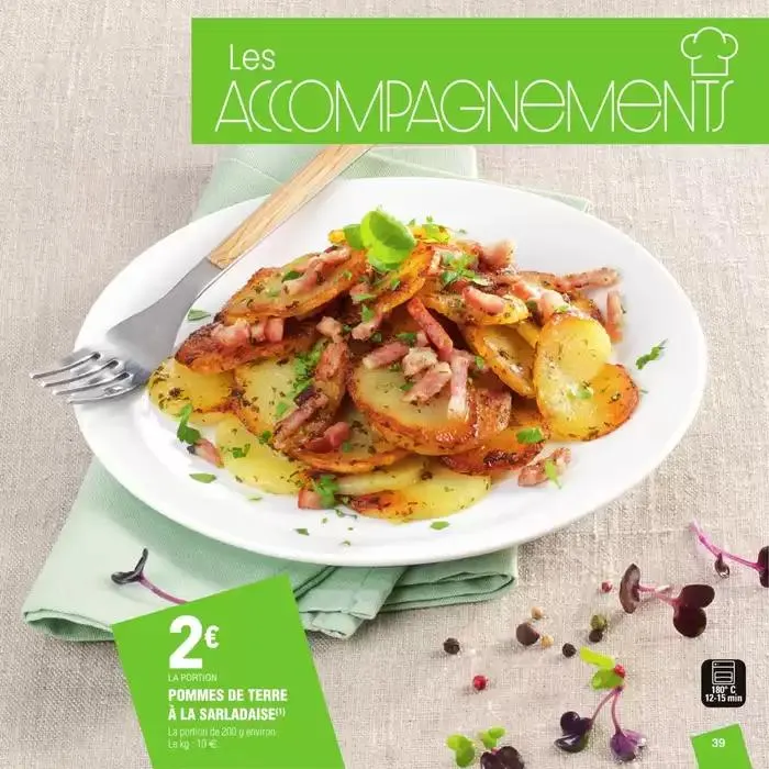 CARTE TRAITEUR PERMANENTE - MIXTE du 27 mars au 24 novembre 2025 - Catalogue page 39