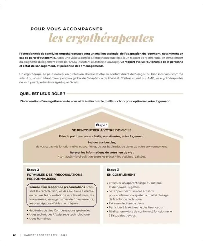 Cedeo Habitat confort du 1 octobre au 31 mai 2025 - Catalogue page 108