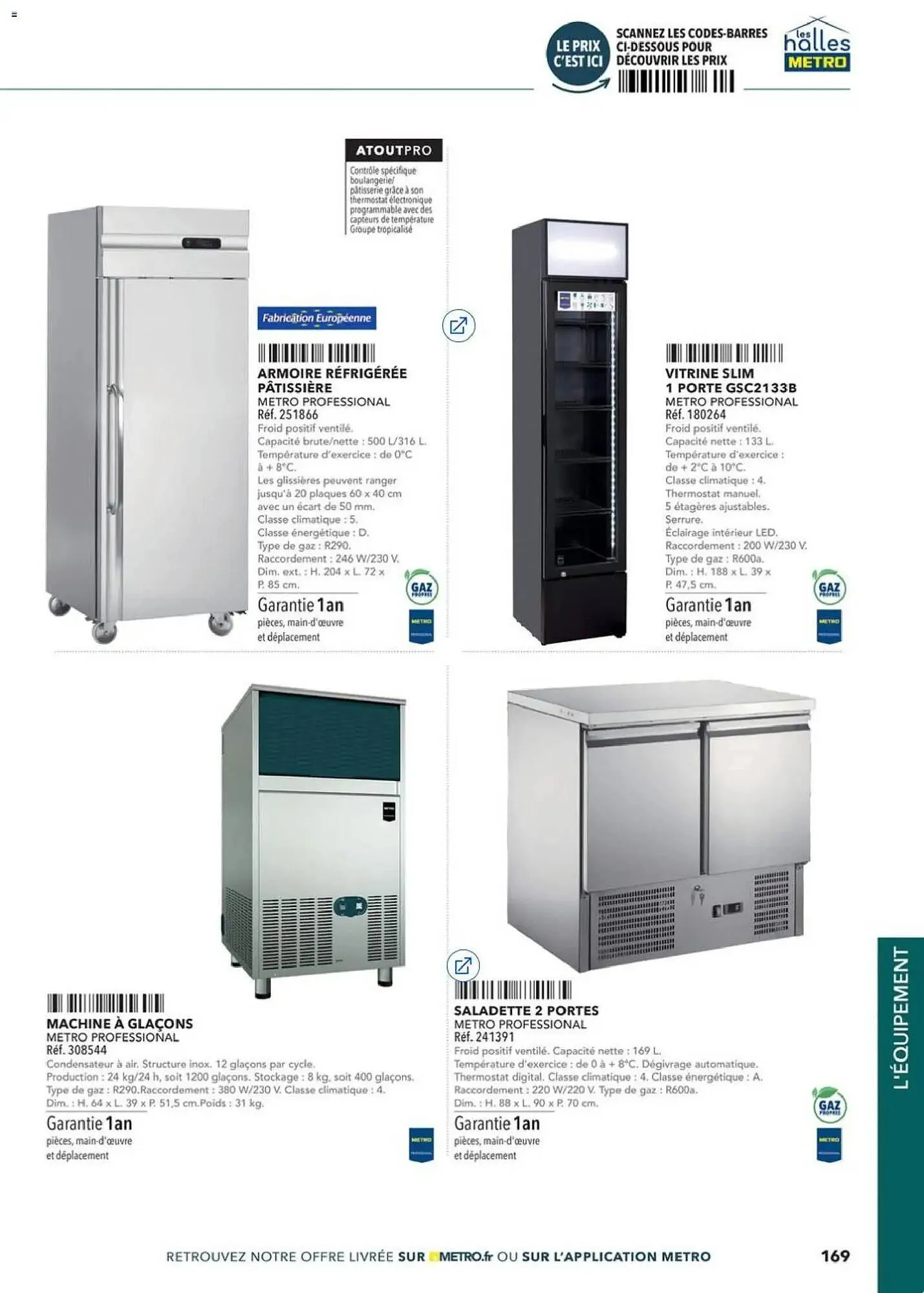 Catalogue METRO du 14 avril au 31 décembre 2026 - Catalogue page 169