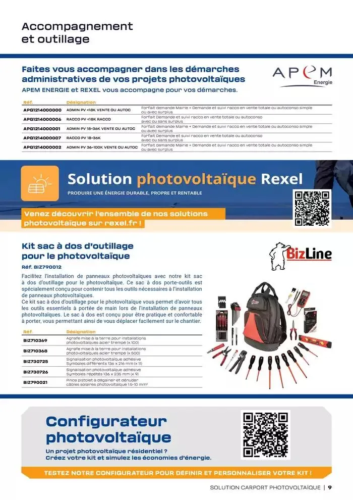 Les Essentiels du Carport Photovoltaïque 2025 du 4 février au 31 décembre 2025 - Catalogue page 9