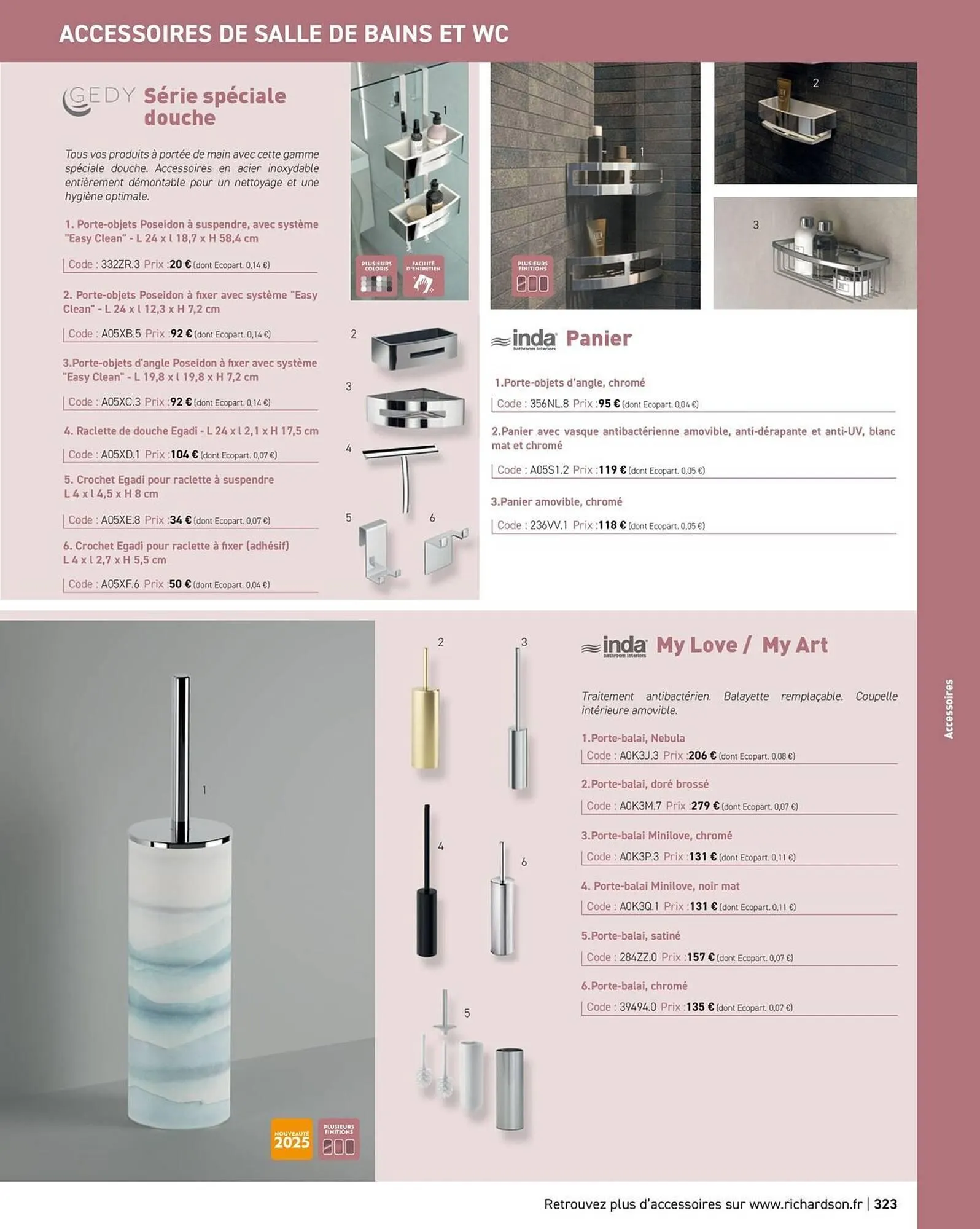 Catalogue Richardson du 11 avril au 31 décembre 2025 - Catalogue page 325