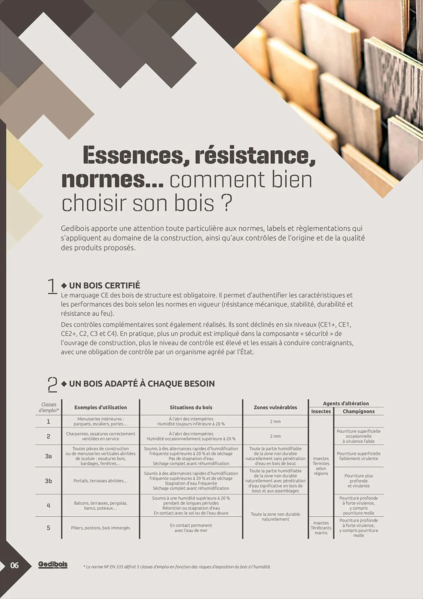 Catalogue Gédibois du 12 juin au 31 juillet 2023 - Catalogue page 6