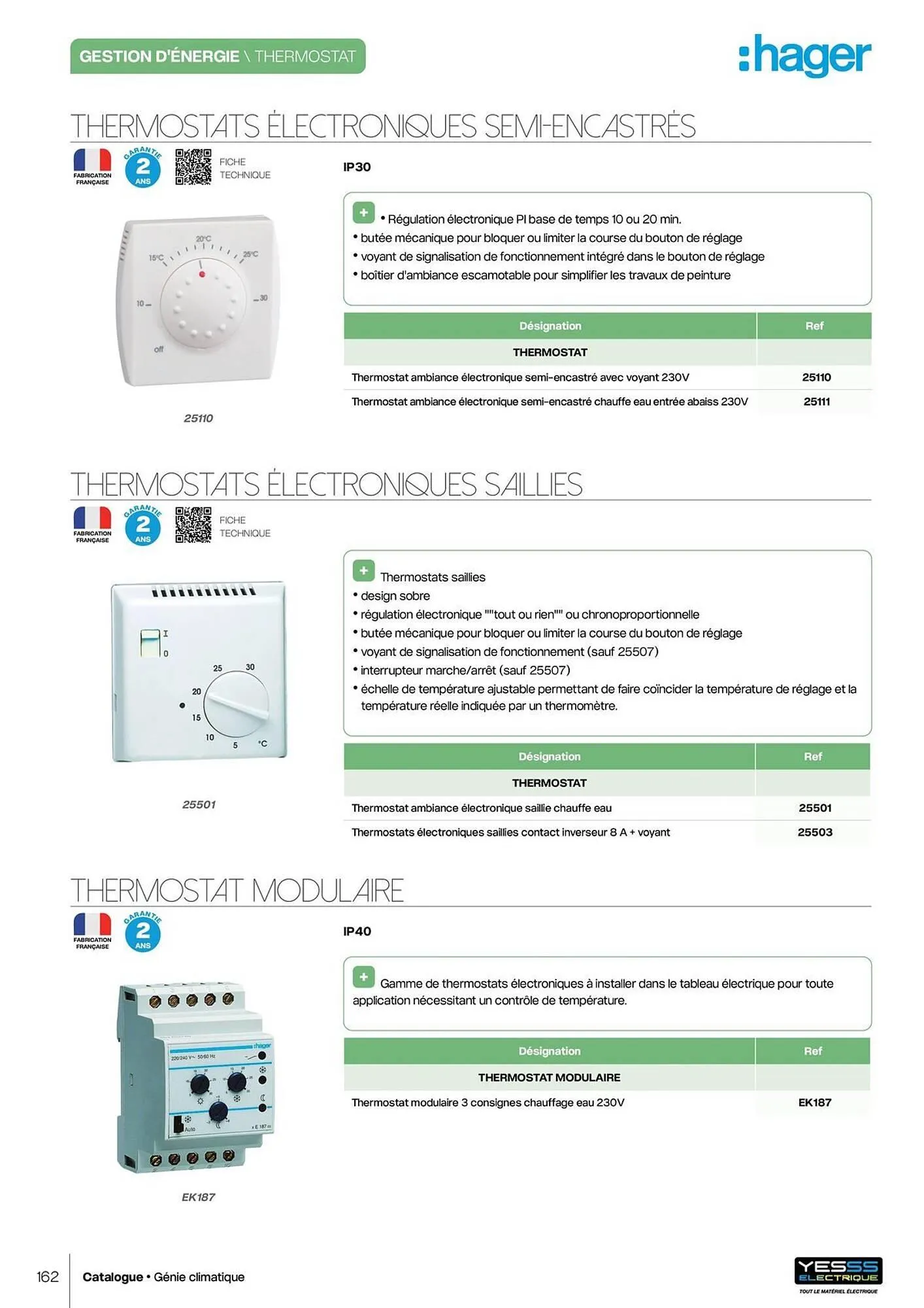 Catalogue Yesss electrique du 14 octobre au 31 décembre 2026 - Catalogue page 164