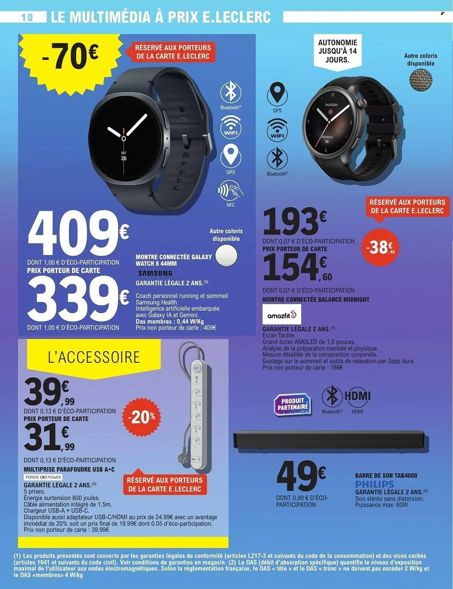 Catalogue E.Leclerc du 28 octobre au 8 novembre 2025 - Catalogue page 10