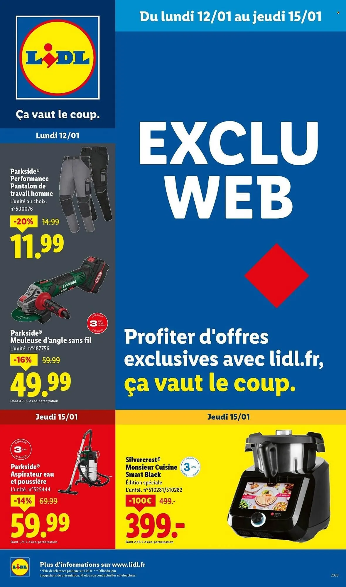 Catalogue Lidl du 12 janvier au 18 janvier 2026 - Catalogue page 1