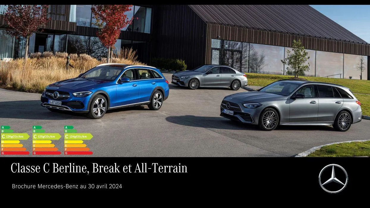 Classe C Berline, Break et All Terrain du 9 septembre au 31 août 2025 - Catalogue page 1