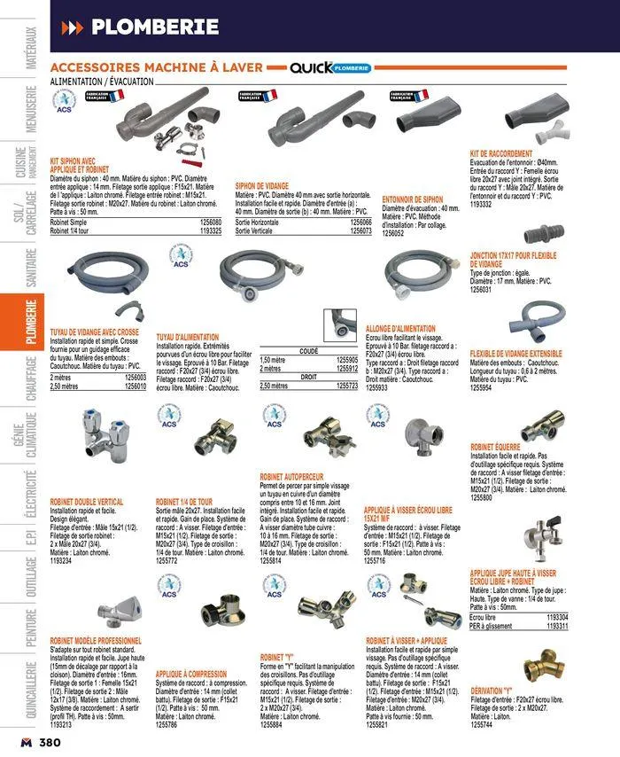 Guide produits 2024 du 15 mars au 31 décembre 2024 - Catalogue page 380