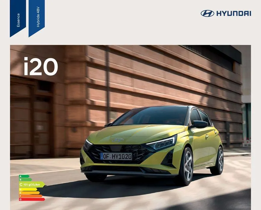 Hyundai Hyundai i20 du 3 septembre au 3 septembre 2025 - Catalogue page 1