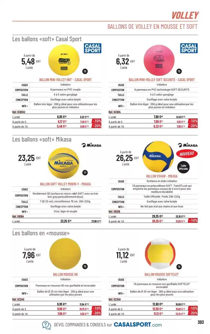 ÉQUIPEMENT SPORTIF du 6 mars au 31 décembre 2025 - Catalogue page 275