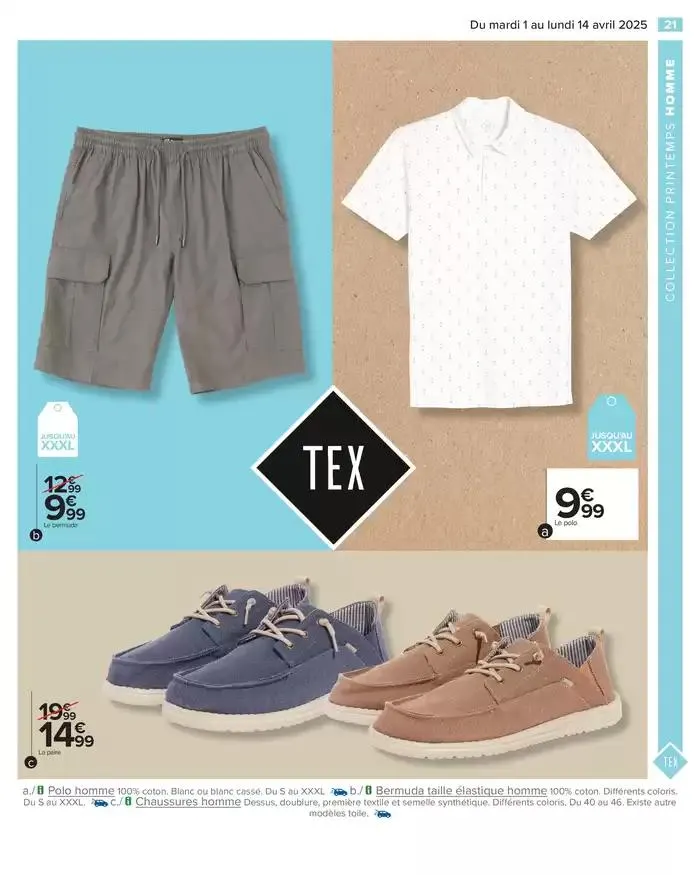 TEXTILE SPÉCIAL PRINTEMPS 2 du 1 avril au 14 avril 2025 - Catalogue page 23