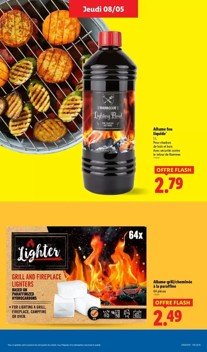 Profitez d'une baisse de prix dans les supermarchés Lidl sur vos produits du quotidien ! du 8 mai au 14 mai 2025 - Catalogue page 21