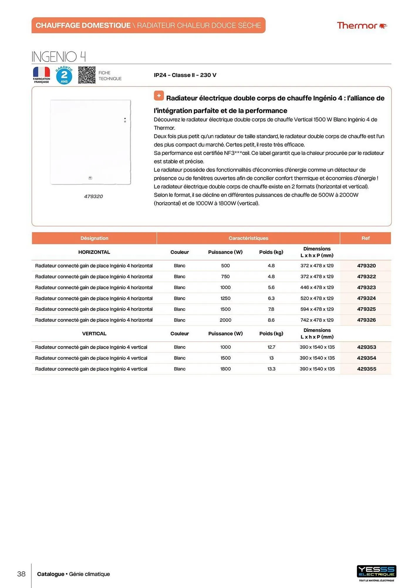 Catalogue Yesss electrique du 14 octobre au 31 décembre 2026 - Catalogue page 40