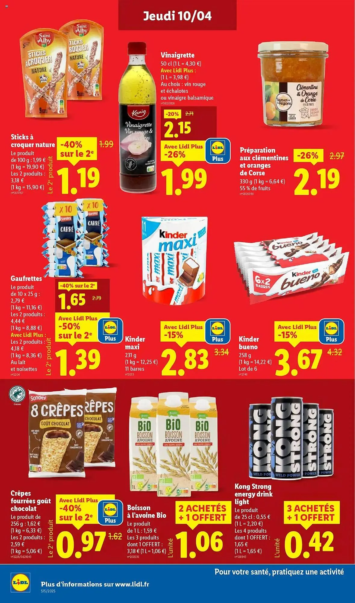 Catalogue Lidl du 10 avril au 16 avril 2025 - Catalogue page 14