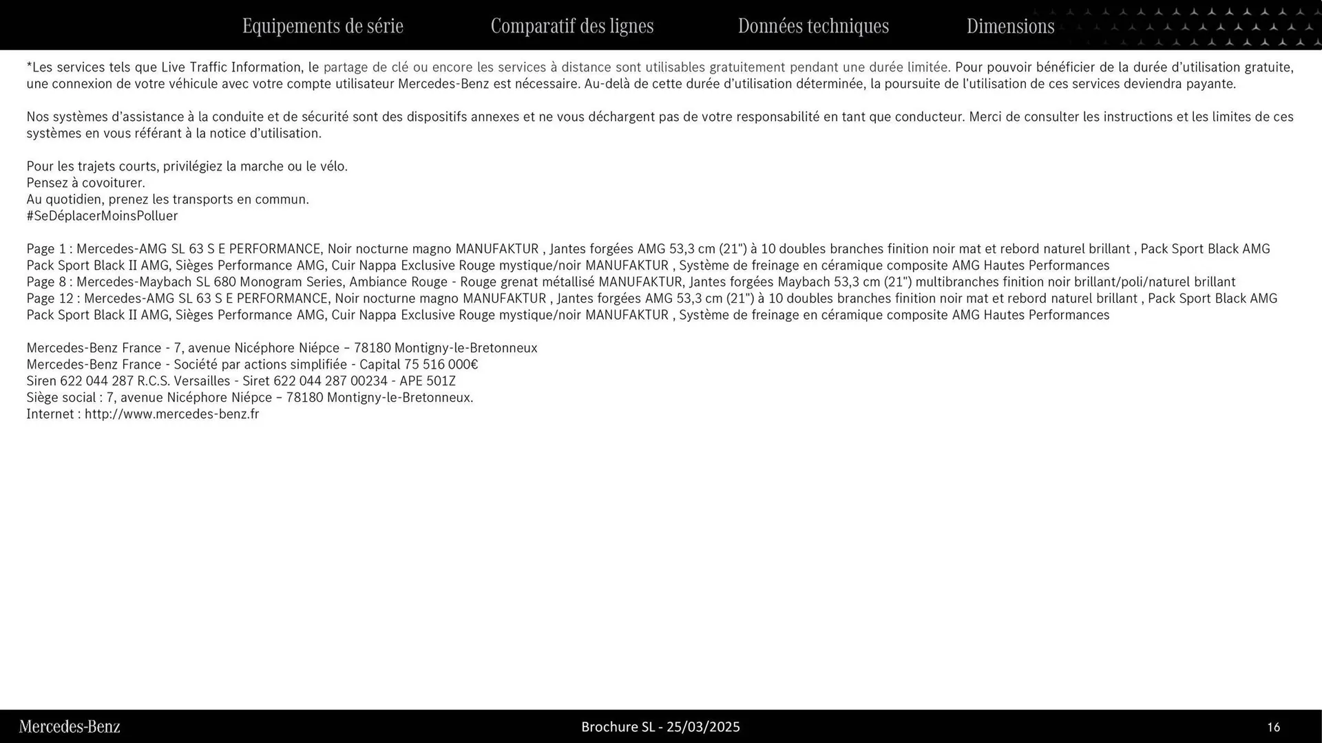 Catalogue Mercedes-Benz du 3 septembre au 3 septembre 2026 - Catalogue page 16