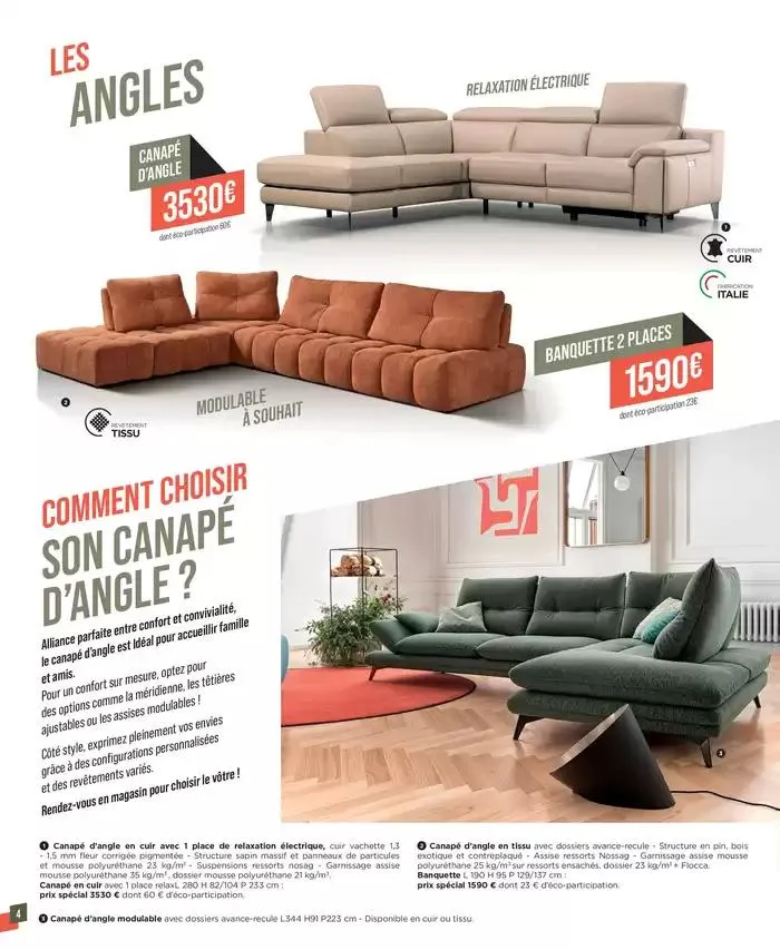 Jusqu'au 26 avril 2025, profitez d'une sélection de produits à prix d'exception dans votre magasin Gallery Tendances ! du 25 mars au 26 avril 2025 - Catalogue page 4