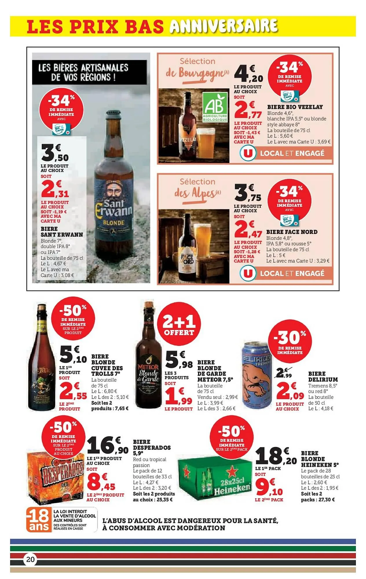 Catalogue Super U du 12 novembre au 23 novembre 2025 - Catalogue page 20