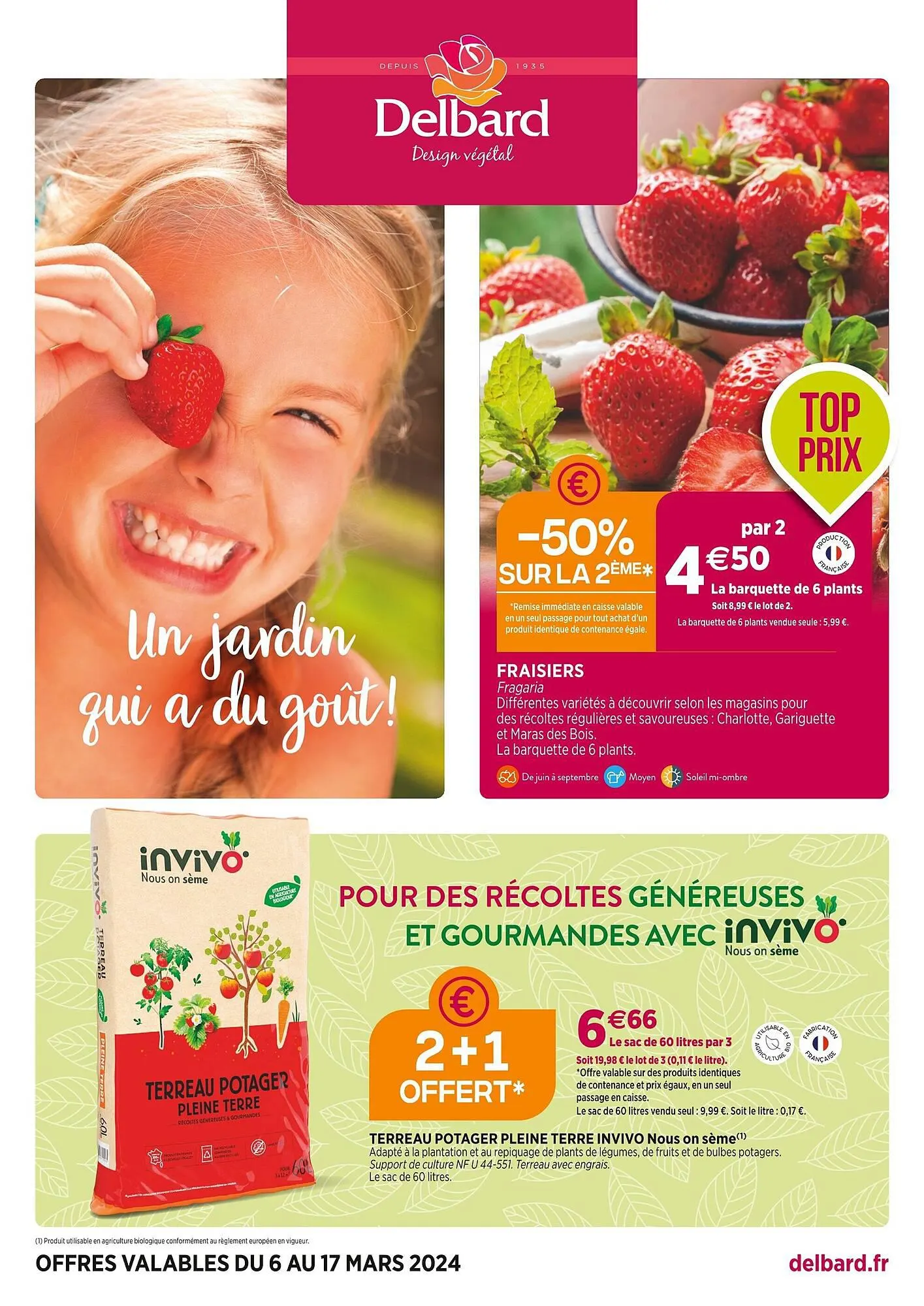 Catalogue Delbard du 5 mars au 17 mars 2024 - Catalogue page