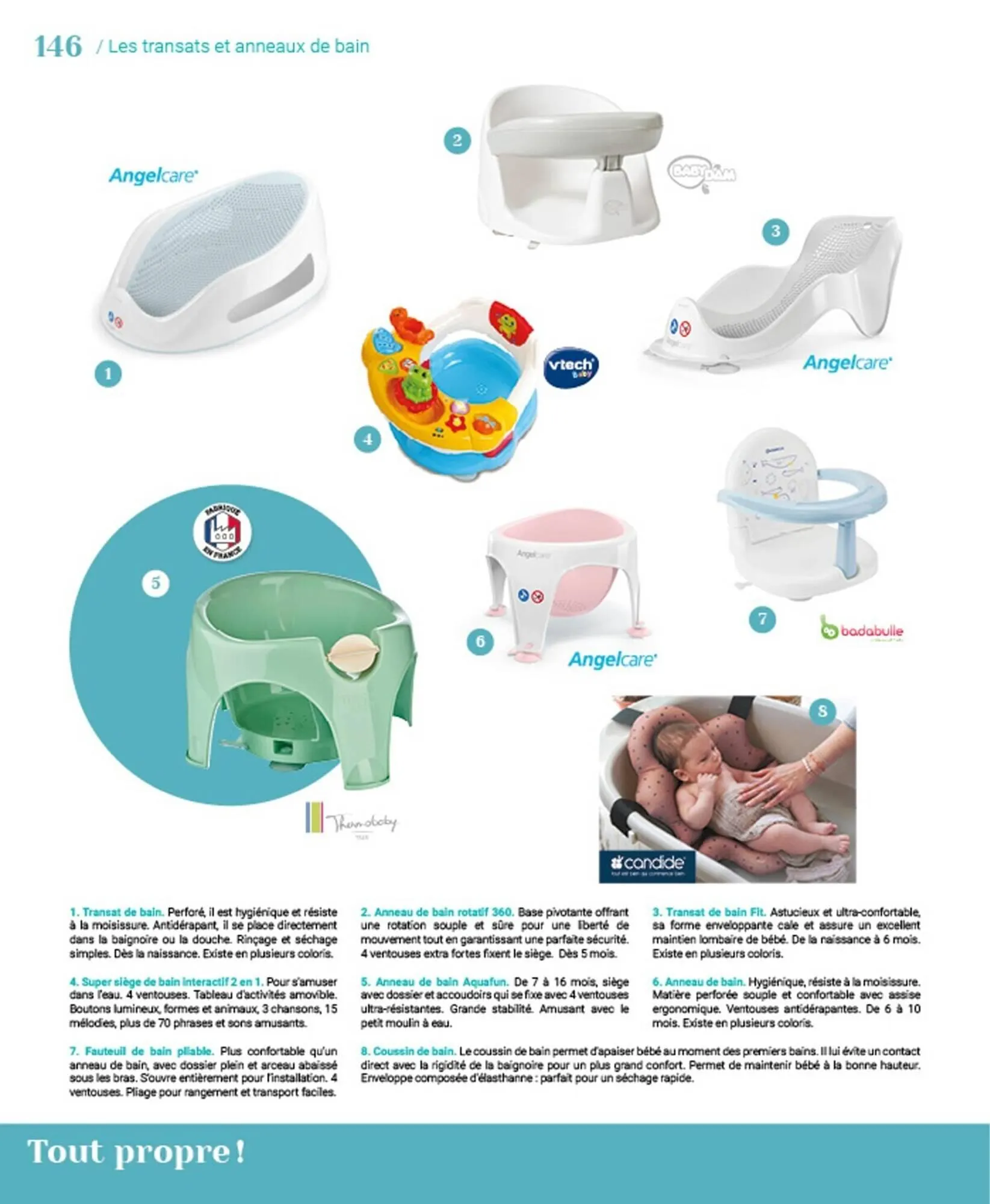 Catalogue autour de bébé du 31 mars au 31 janvier 2024 - Catalogue page 148