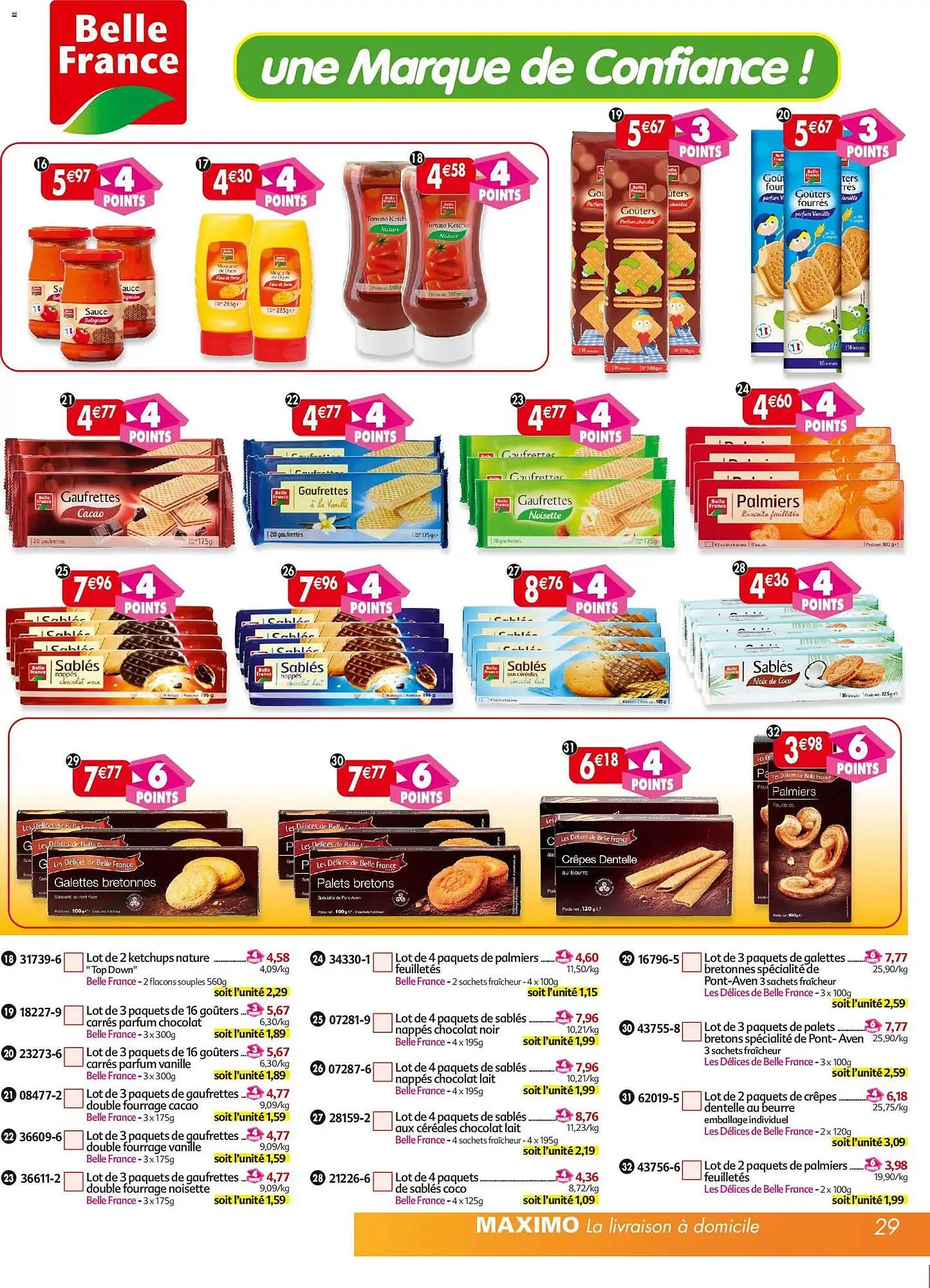 Catalogue Maximo du 24 octobre au 23 novembre 2025 - Catalogue page 29