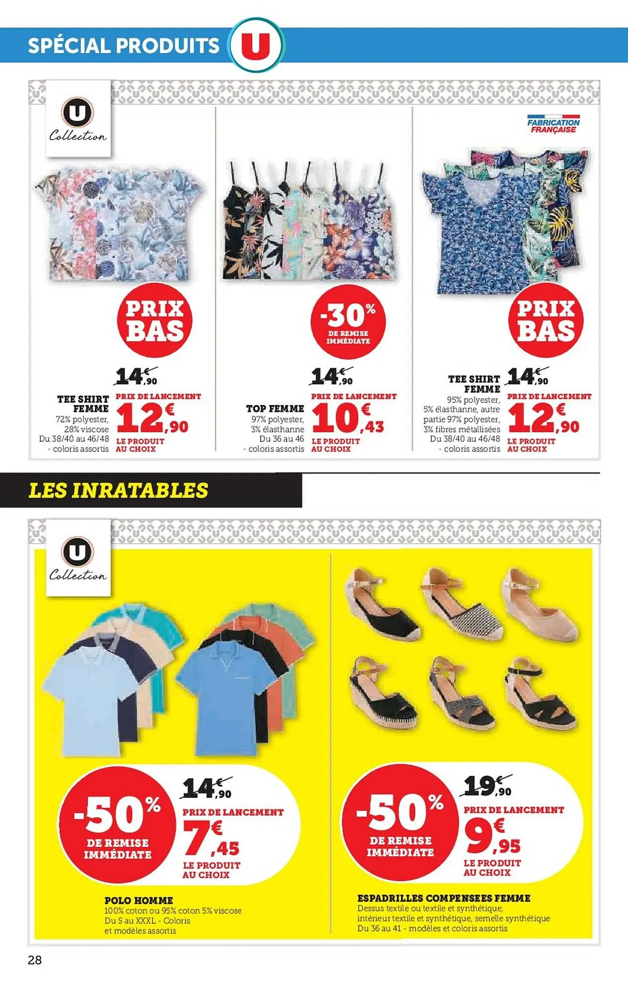 Catalogue Hyper U du 29 avril au 11 mai 2025 - Catalogue page 28