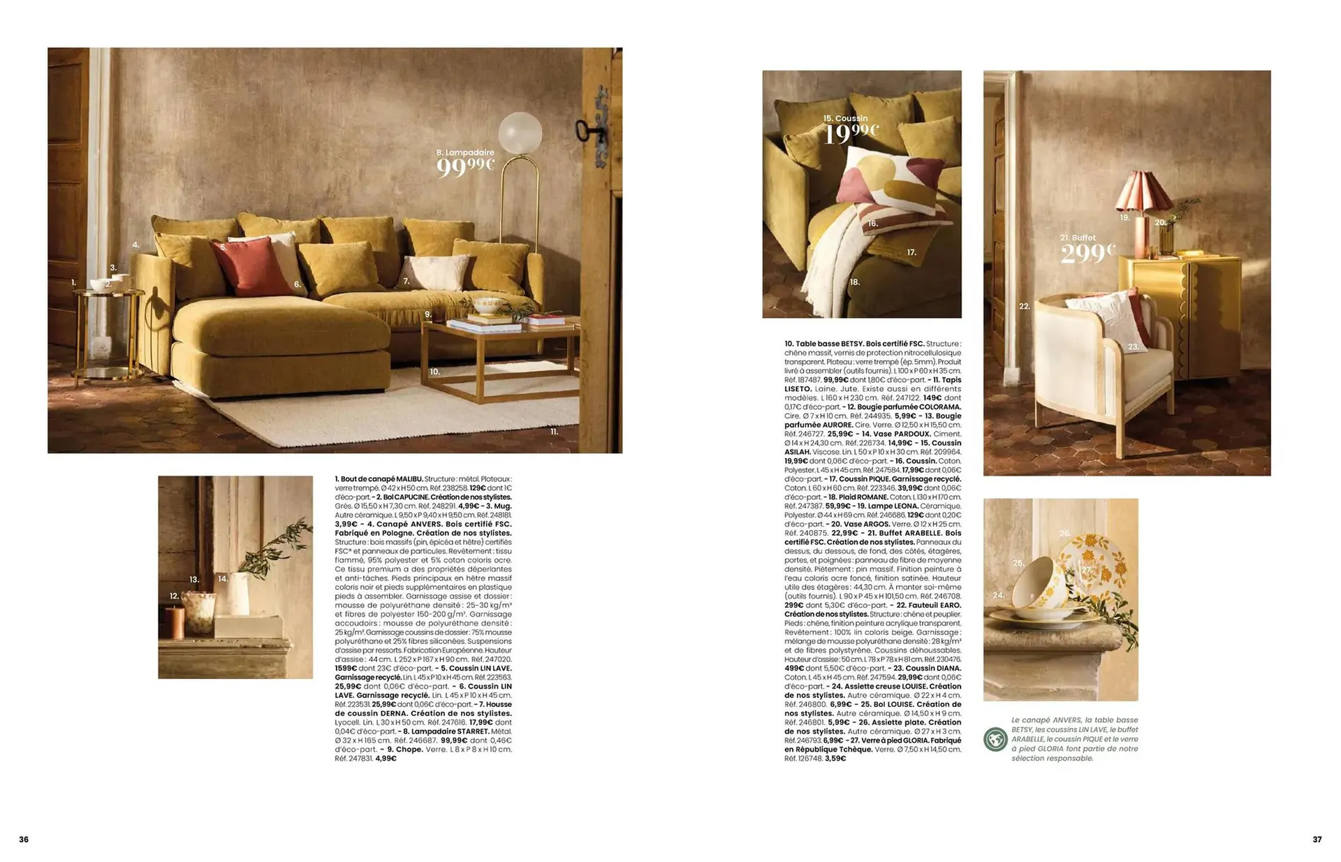 Catalogue Maisons du Monde du 12 mai au 31 août 2025 - Catalogue page 20