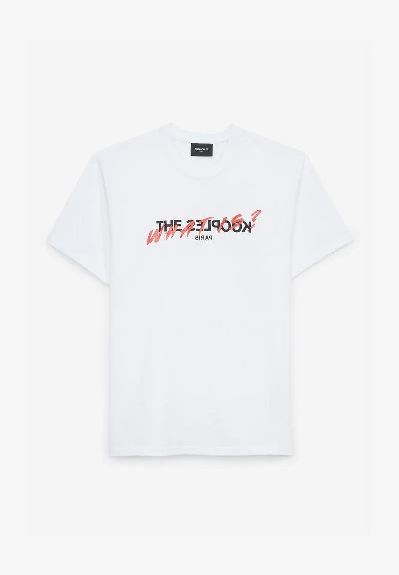 TEE - T-shirt imprimé - white