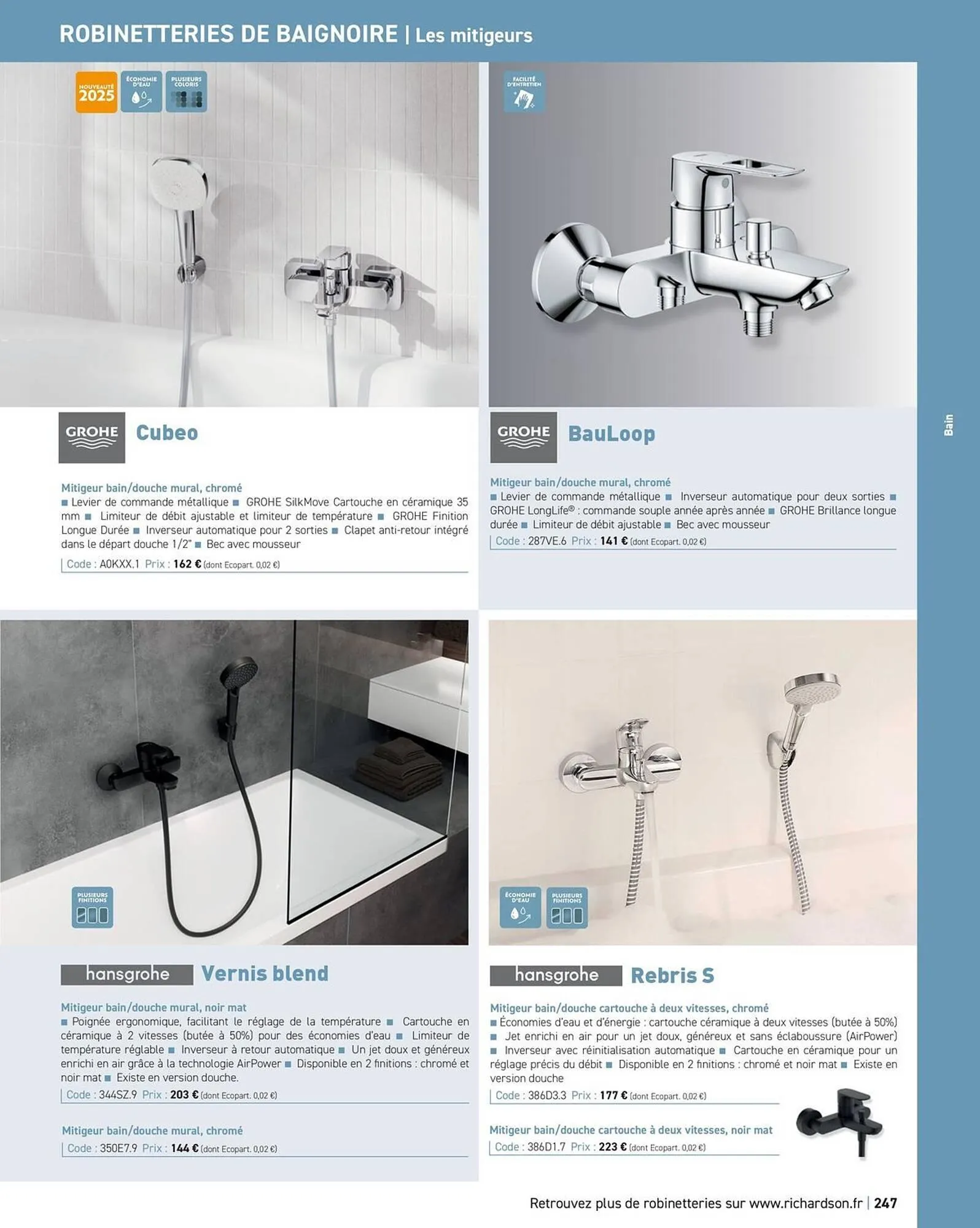 Catalogue Richardson du 11 avril au 31 décembre 2025 - Catalogue page 249