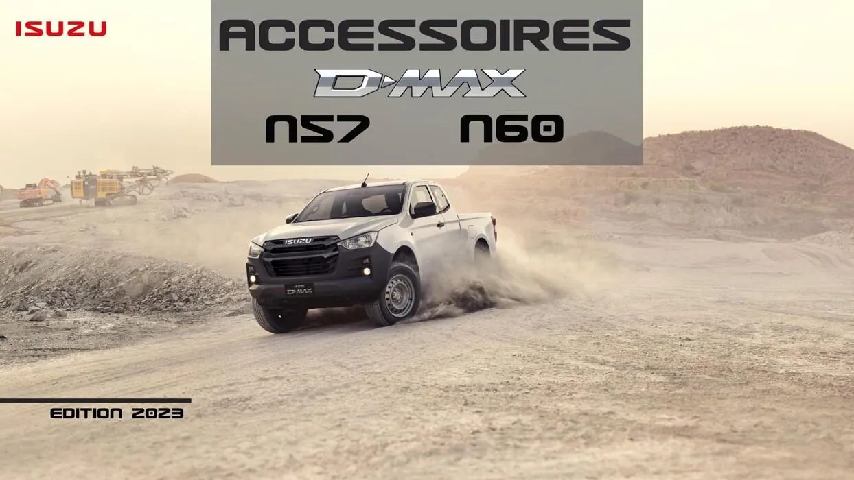 Catalogue ACCESSOIRES D-MAX - N60 N57  - 1