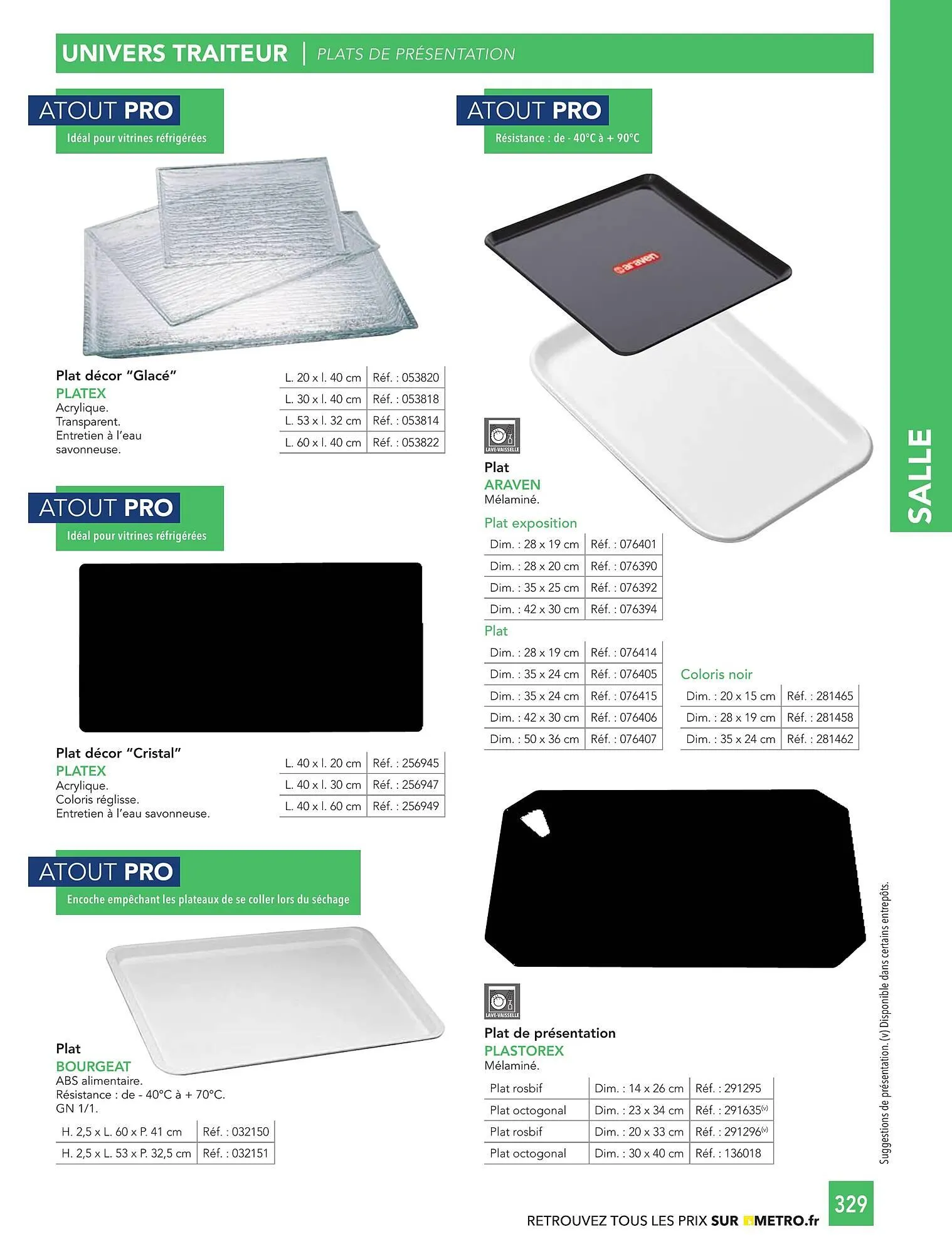 Catalogue METRO du 1 janvier au 31 décembre 2026 - Catalogue page 329