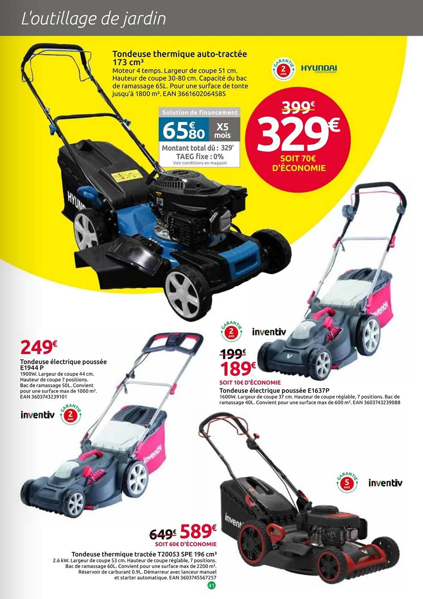 Catalogue Mr Bricolage du 25 mars au 19 avril 2026 - Catalogue page 41