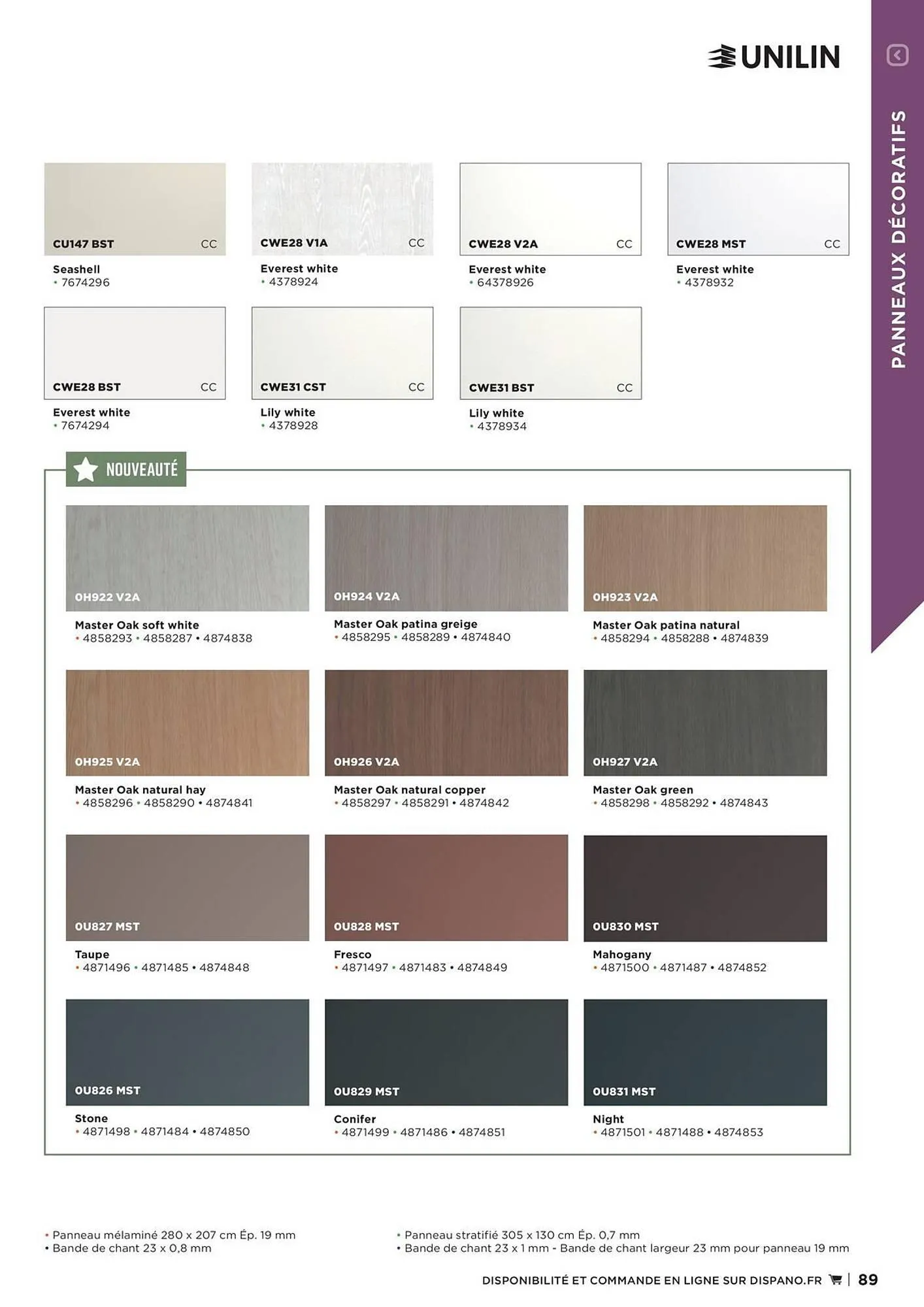 Catalogue Dispano du 25 avril au 31 décembre 2025 - Catalogue page 89