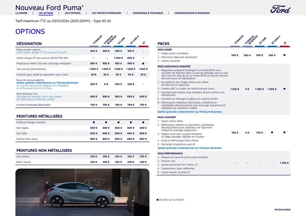 Ford Nouveau Puma du 12 mars au 12 mars 2026 - Catalogue page 4