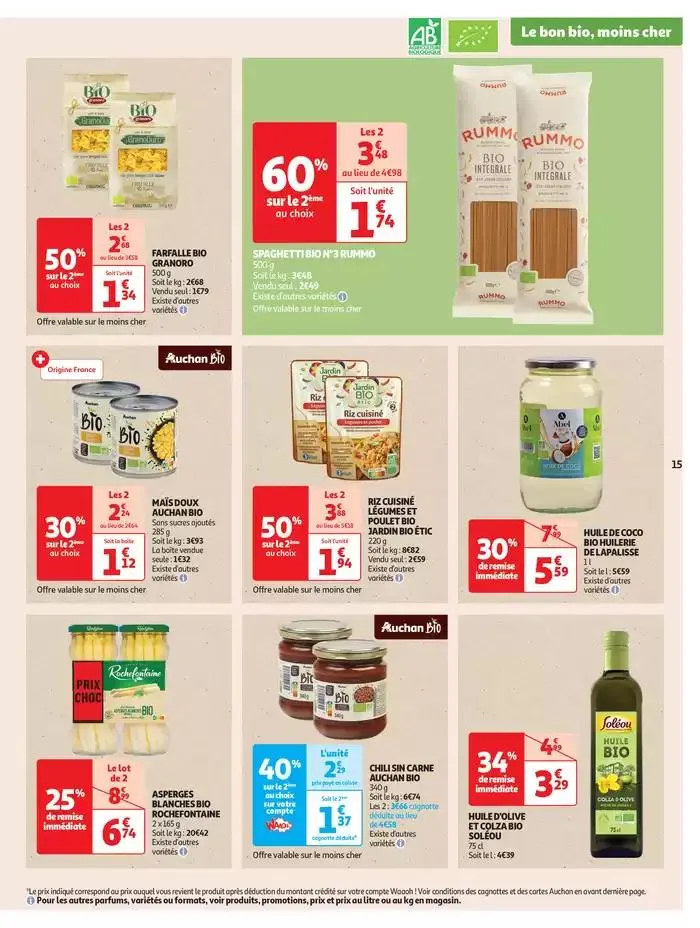 Tout le bio à prix sain du 13 mai au 25 mai 2025 - Catalogue page 15