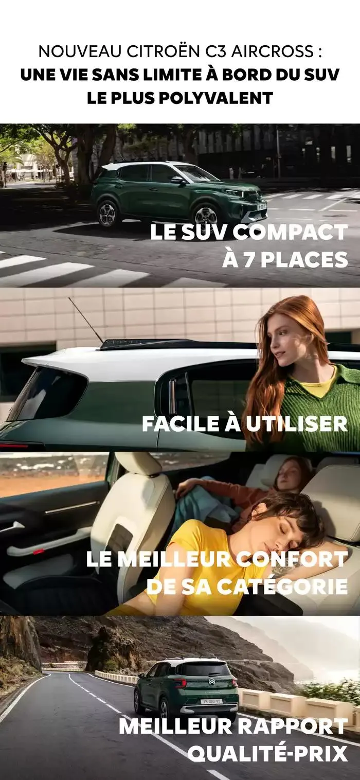 Citroën Nouveau ë-C3 Aircross C-BOOK du 15 janvier au 15 janvier 2026 - Catalogue page 3