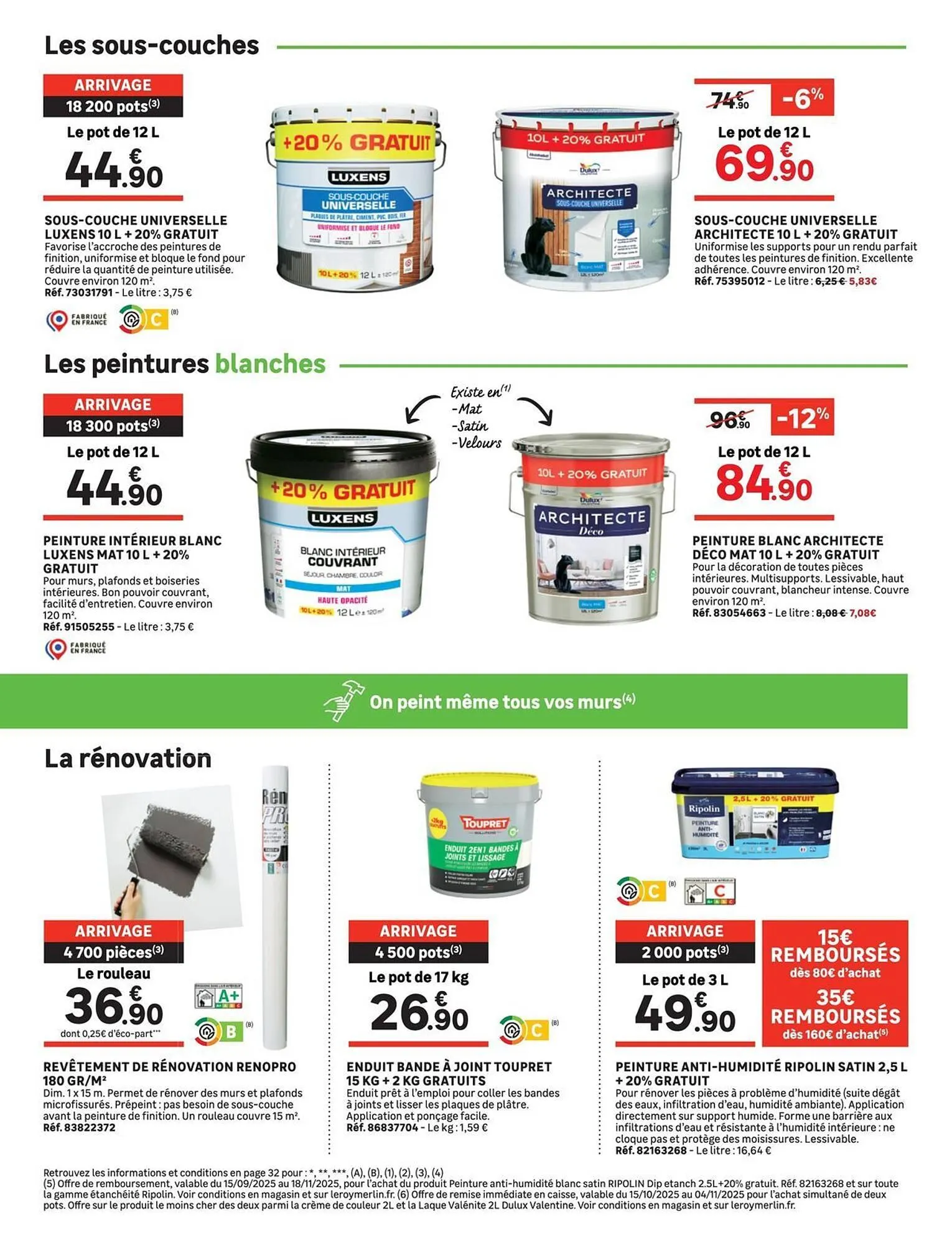 Catalogue Leroy Merlin du 15 octobre au 4 novembre 2025 - Catalogue page 15