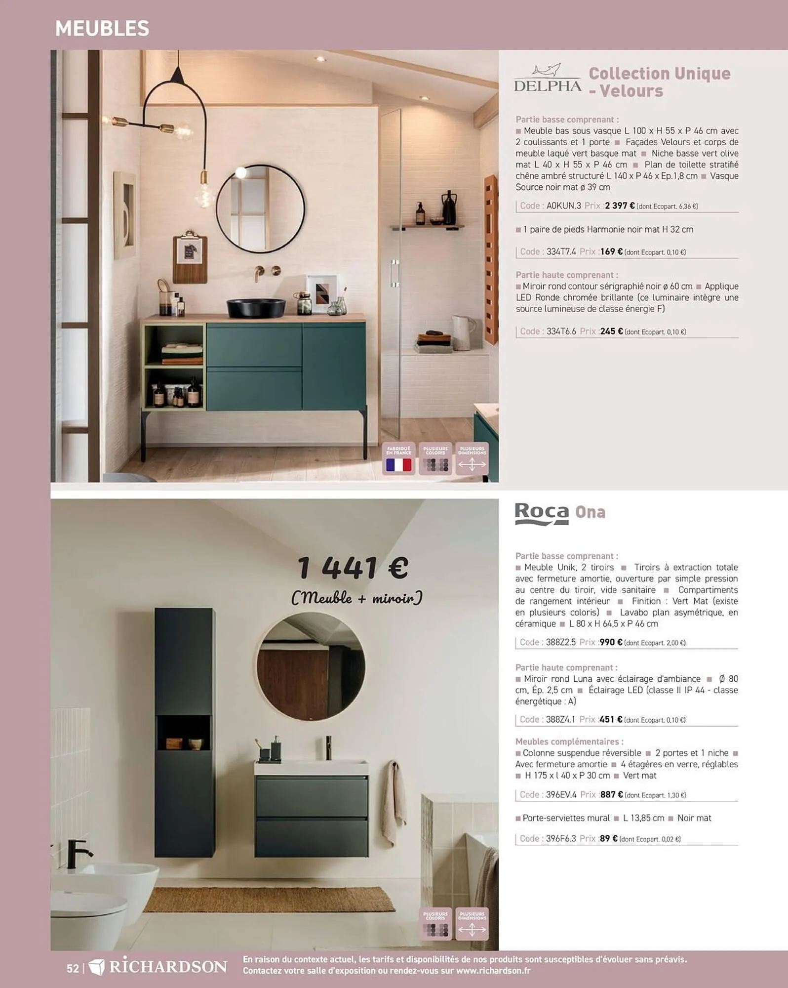 Catalogue Richardson du 11 avril au 31 décembre 2025 - Catalogue page 54