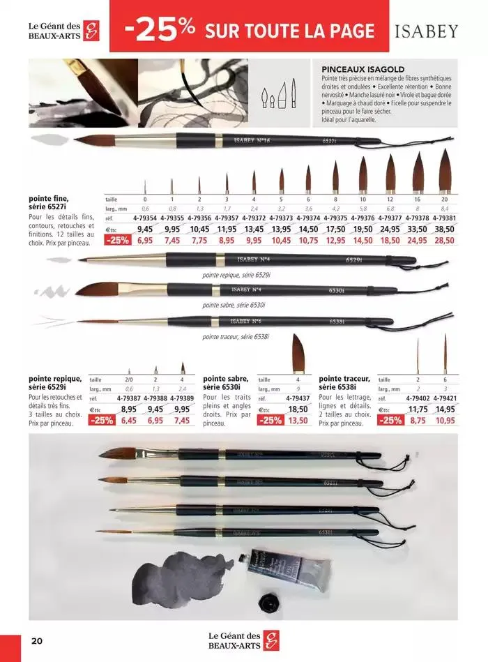 Catalogue Le Géant des Beaux-Arts du 3 avril au 21 mai 2025 - Catalogue page 20