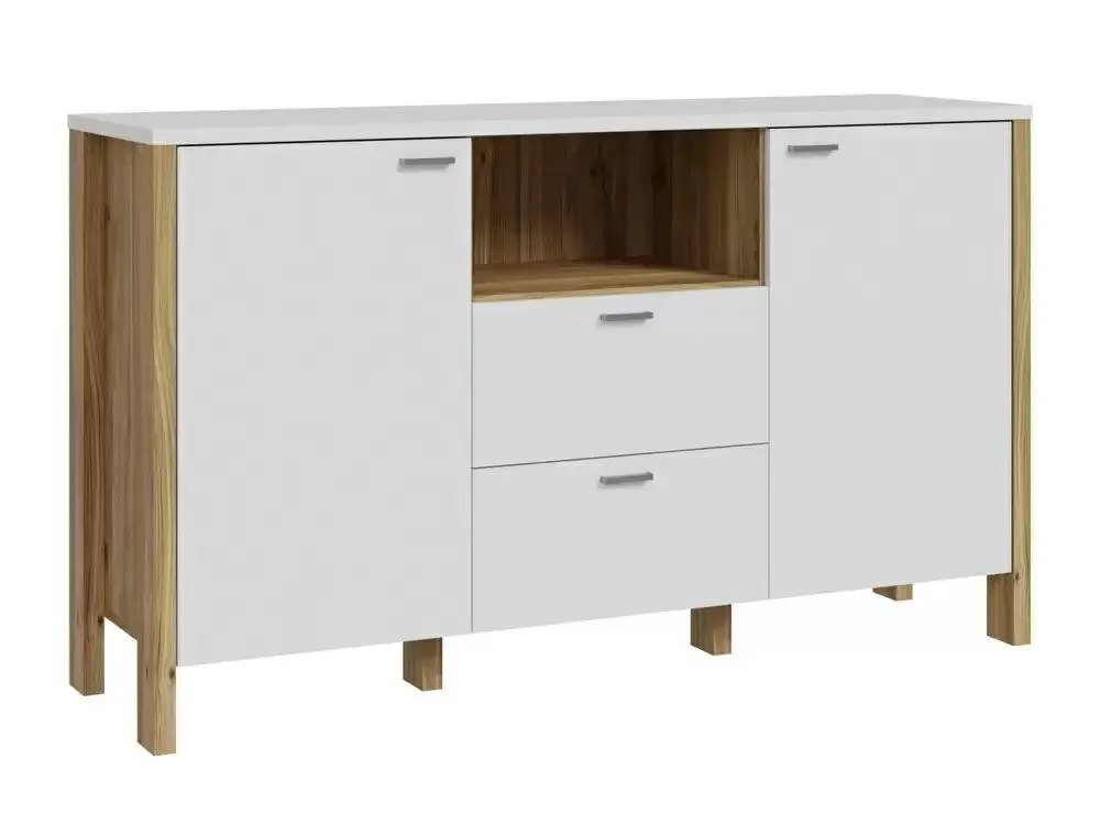 Bahut 2 portes 2 tiroirs 1 niche