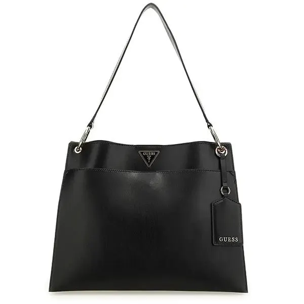 Guess - Sac porté épaule Basilea - Noir
