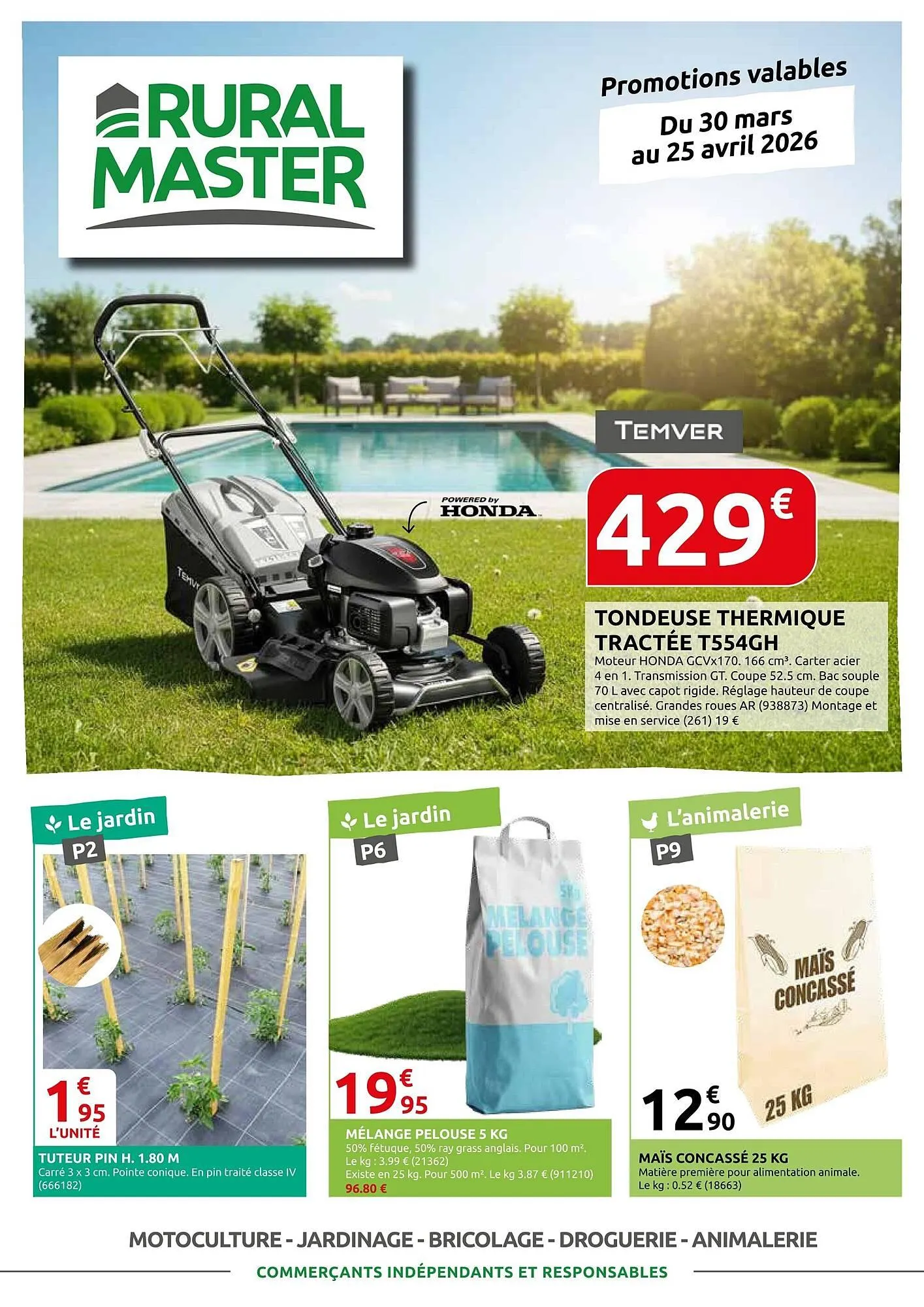 Catalogue Rural Master du 1 avril au 25 avril 2026 - Catalogue page 1