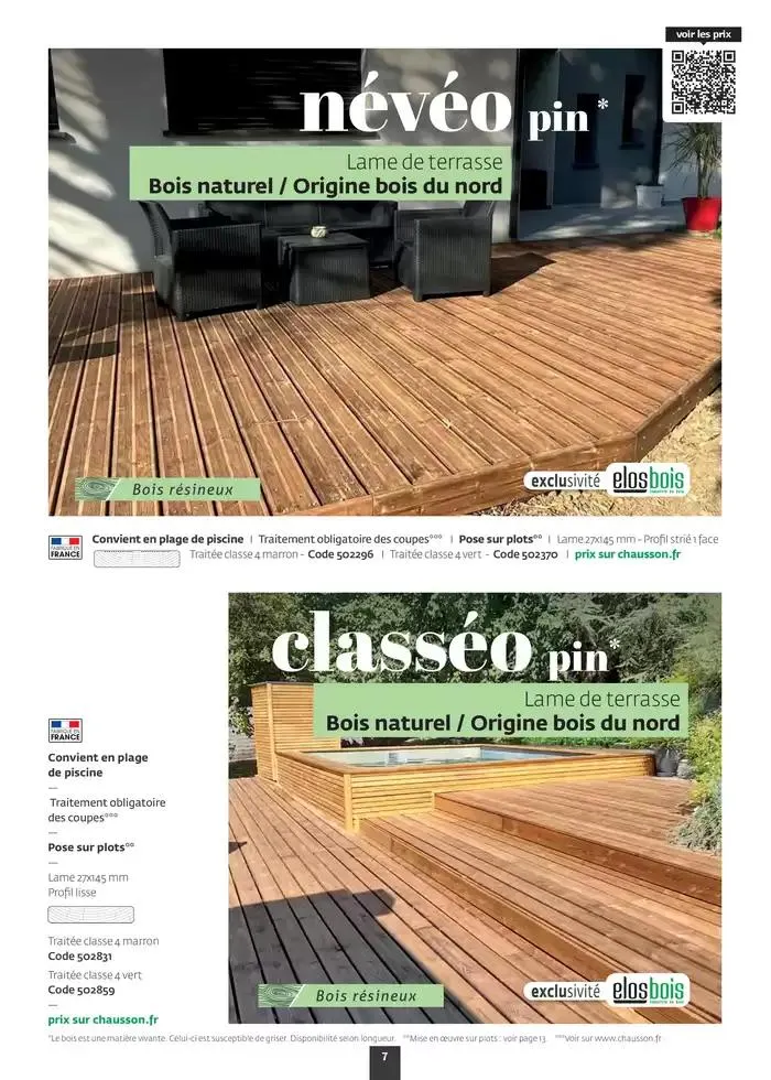 Aménagez votre extérieur SAISON 2025 du 1 janvier au 31 décembre 2025 - Catalogue page 9