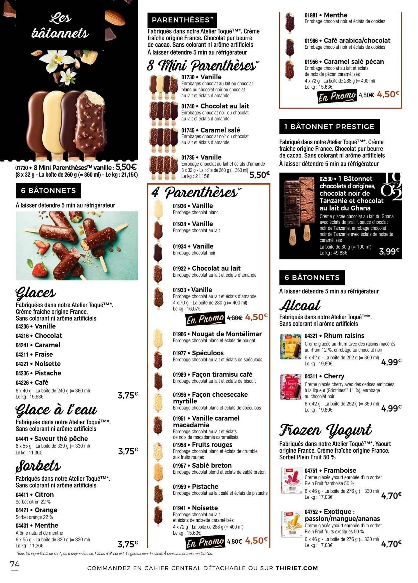 Catalogue Thiriet du 1 janvier au 30 janvier 2026 - Catalogue page 74